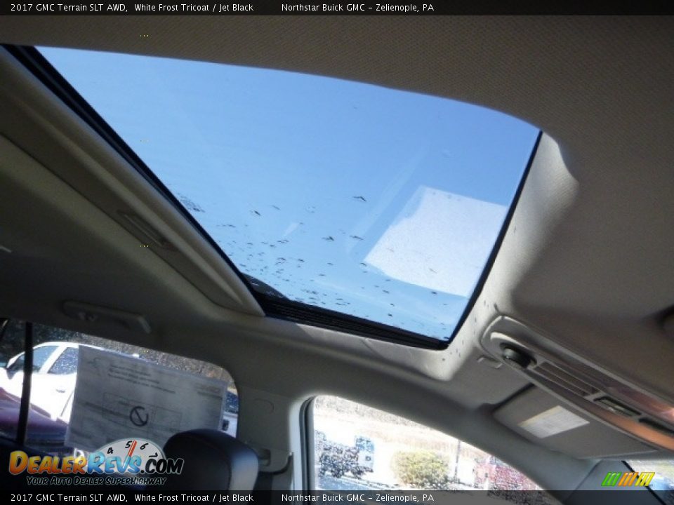 2017 GMC Terrain SLT AWD White Frost Tricoat / Jet Black Photo #11