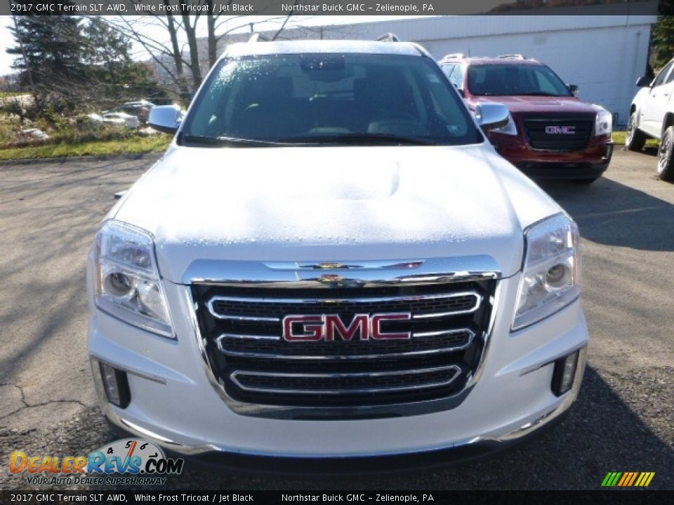 2017 GMC Terrain SLT AWD White Frost Tricoat / Jet Black Photo #13
