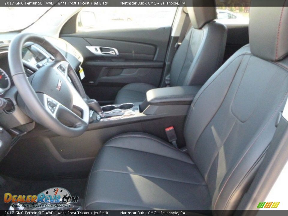 2017 GMC Terrain SLT AWD White Frost Tricoat / Jet Black Photo #14