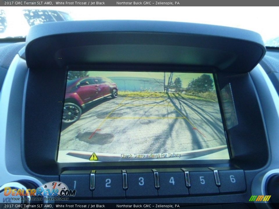 2017 GMC Terrain SLT AWD White Frost Tricoat / Jet Black Photo #19