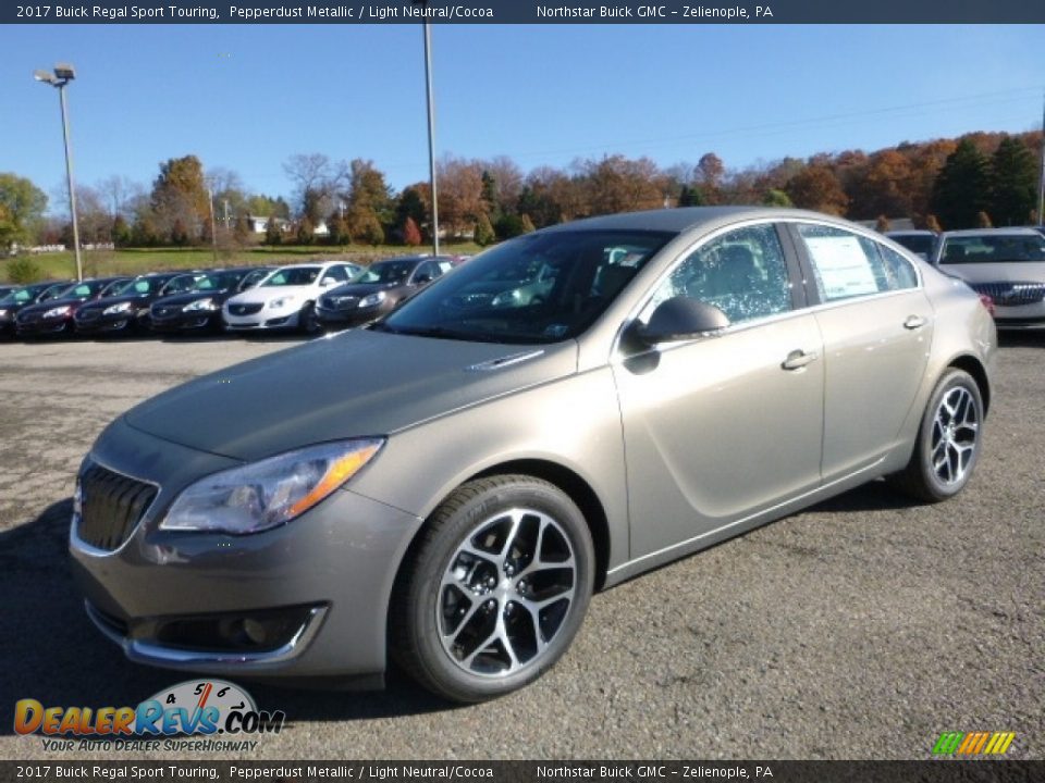 2017 Buick Regal Sport Touring Pepperdust Metallic / Light Neutral/Cocoa Photo #1