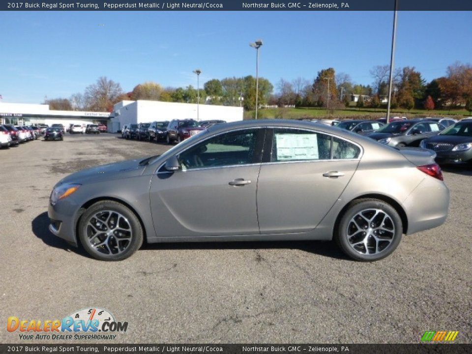 2017 Buick Regal Sport Touring Pepperdust Metallic / Light Neutral/Cocoa Photo #2