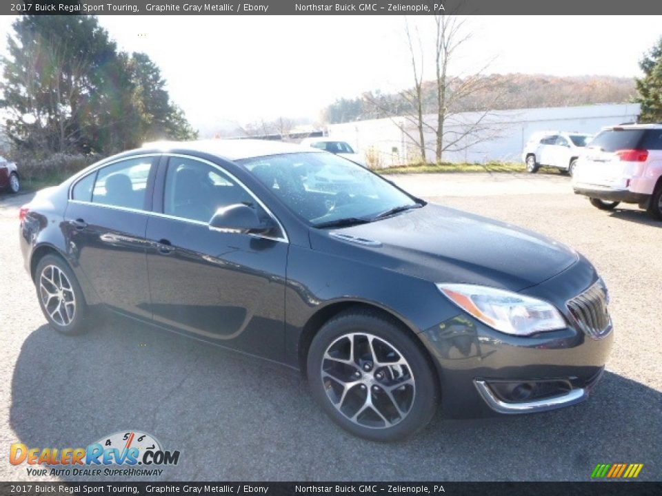 2017 Buick Regal Sport Touring Graphite Gray Metallic / Ebony Photo #10