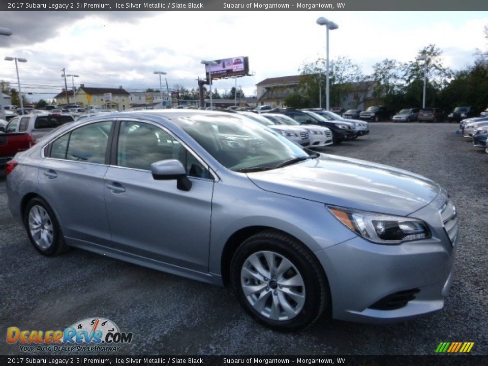 2017 Subaru Legacy 2.5i Premium Ice Silver Metallic / Slate Black Photo #1