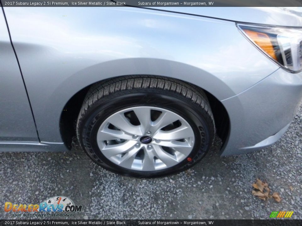 2017 Subaru Legacy 2.5i Premium Ice Silver Metallic / Slate Black Photo #2