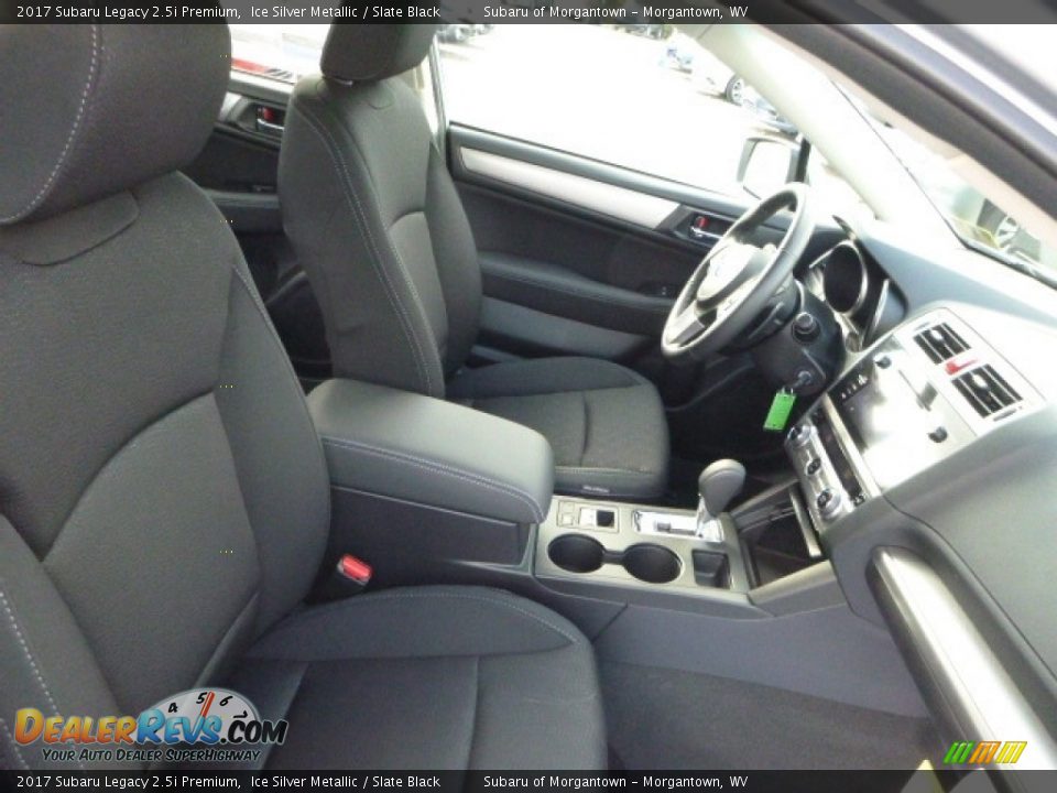 2017 Subaru Legacy 2.5i Premium Ice Silver Metallic / Slate Black Photo #3