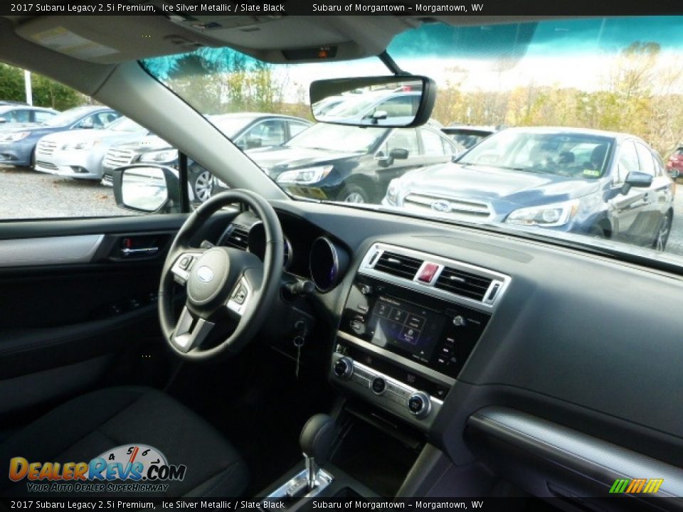 2017 Subaru Legacy 2.5i Premium Ice Silver Metallic / Slate Black Photo #4