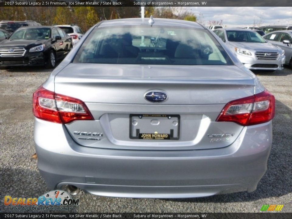 2017 Subaru Legacy 2.5i Premium Ice Silver Metallic / Slate Black Photo #8