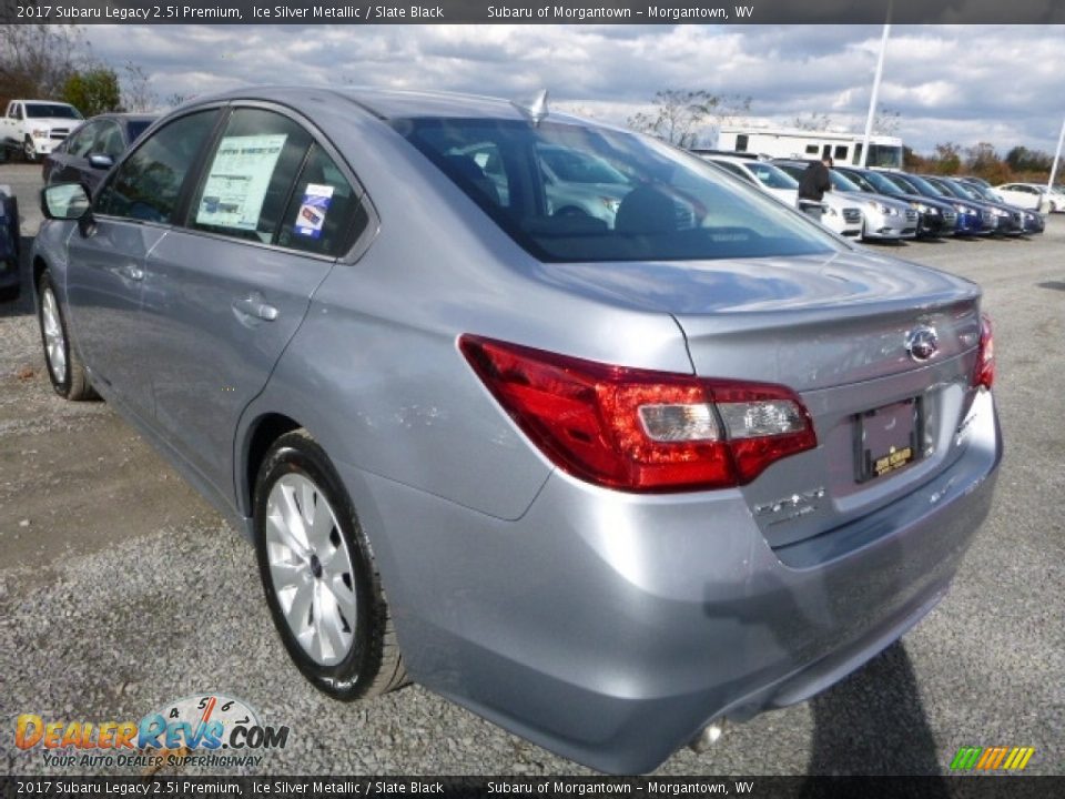2017 Subaru Legacy 2.5i Premium Ice Silver Metallic / Slate Black Photo #9