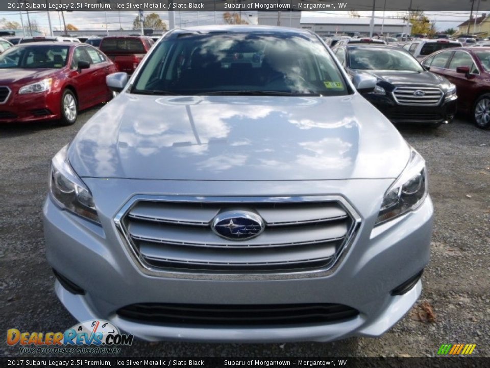 2017 Subaru Legacy 2.5i Premium Ice Silver Metallic / Slate Black Photo #12