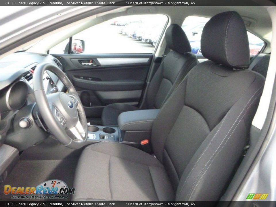 2017 Subaru Legacy 2.5i Premium Ice Silver Metallic / Slate Black Photo #13