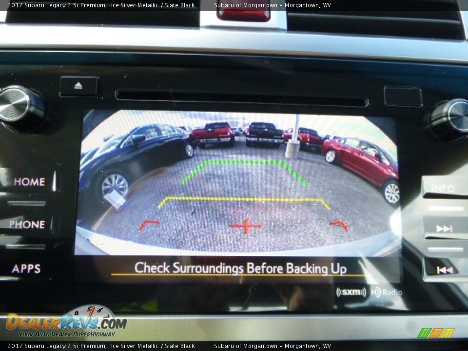 2017 Subaru Legacy 2.5i Premium Ice Silver Metallic / Slate Black Photo #18