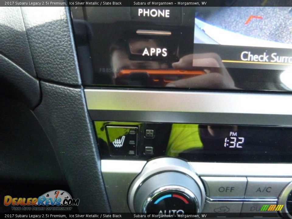 2017 Subaru Legacy 2.5i Premium Ice Silver Metallic / Slate Black Photo #19