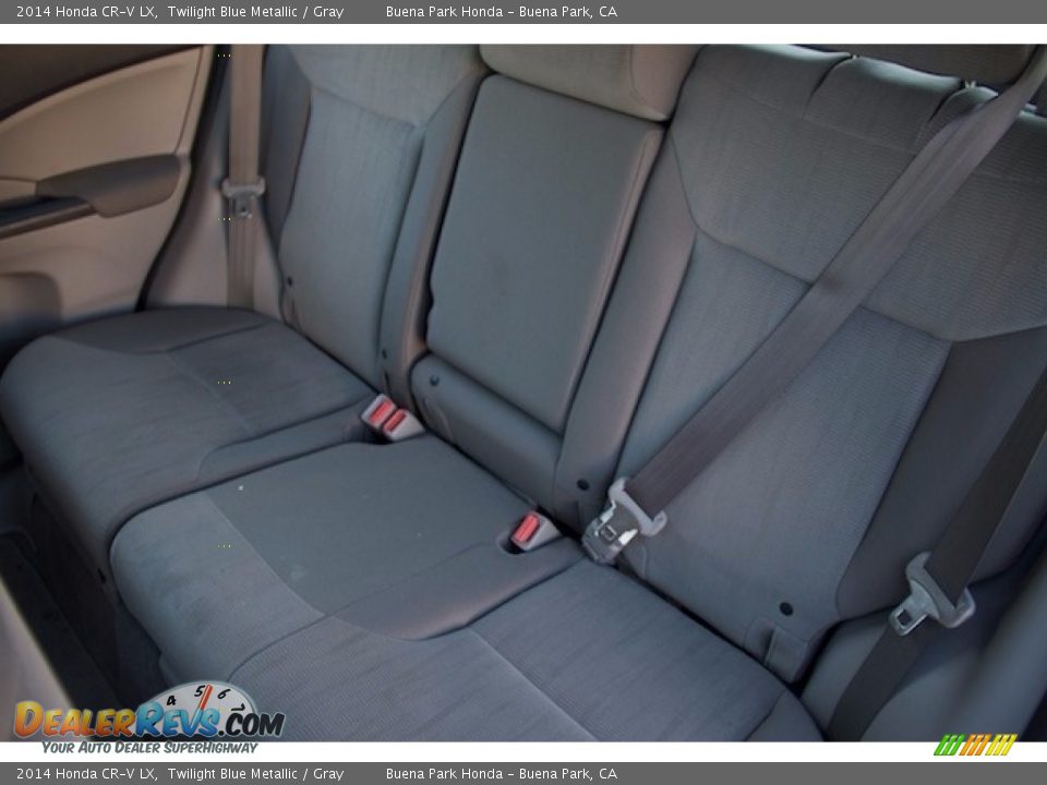 2014 Honda CR-V LX Twilight Blue Metallic / Gray Photo #13