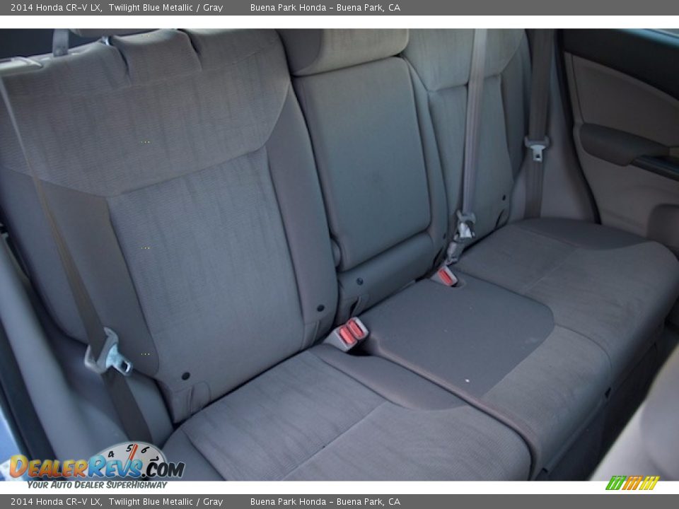 2014 Honda CR-V LX Twilight Blue Metallic / Gray Photo #16