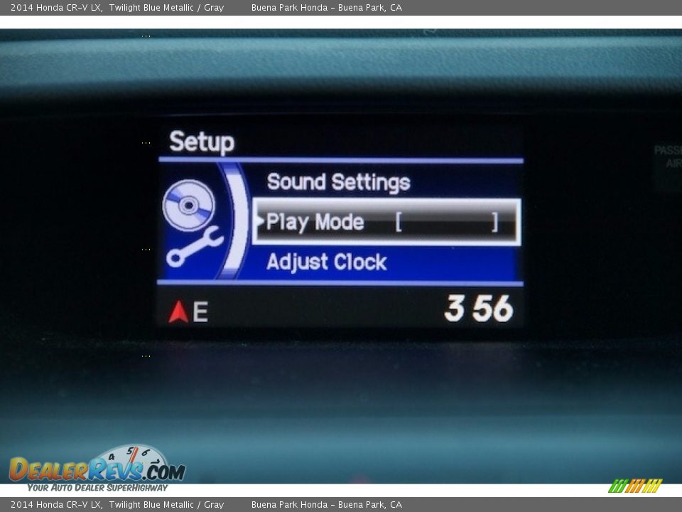 2014 Honda CR-V LX Twilight Blue Metallic / Gray Photo #19