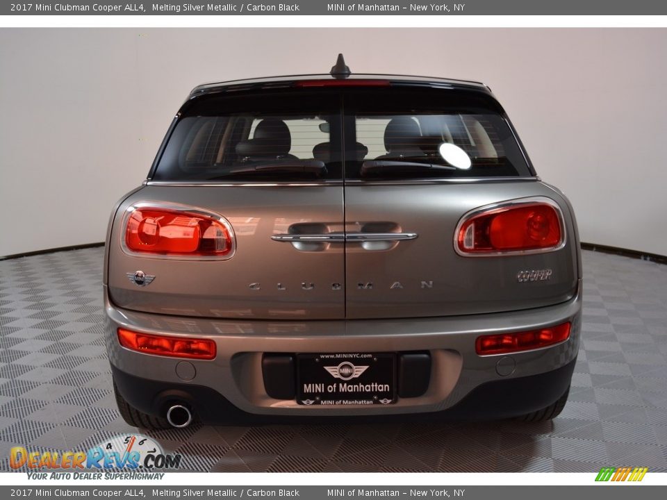 2017 Mini Clubman Cooper ALL4 Melting Silver Metallic / Carbon Black Photo #5
