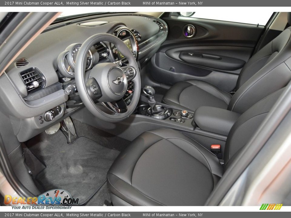 Carbon Black Interior - 2017 Mini Clubman Cooper ALL4 Photo #8
