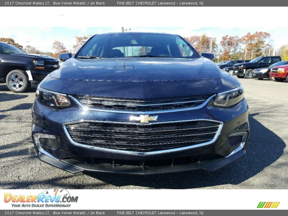 2017 Chevrolet Malibu LT Blue Velvet Metallic / Jet Black Photo #2