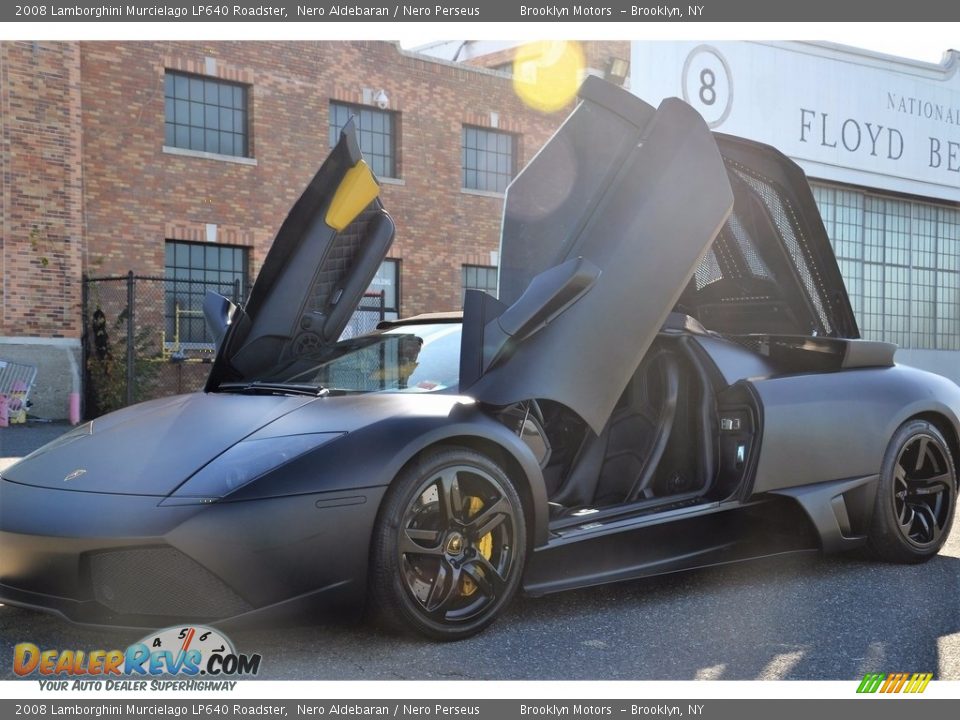 2008 Lamborghini Murcielago LP640 Roadster Nero Aldebaran / Nero Perseus Photo #1