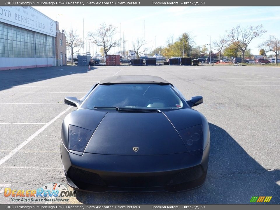 2008 Lamborghini Murcielago LP640 Roadster Nero Aldebaran / Nero Perseus Photo #13