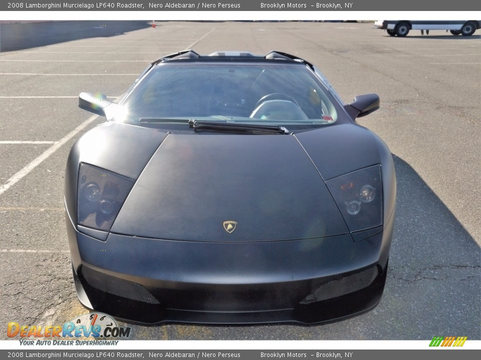 2008 Lamborghini Murcielago LP640 Roadster Nero Aldebaran / Nero Perseus Photo #14