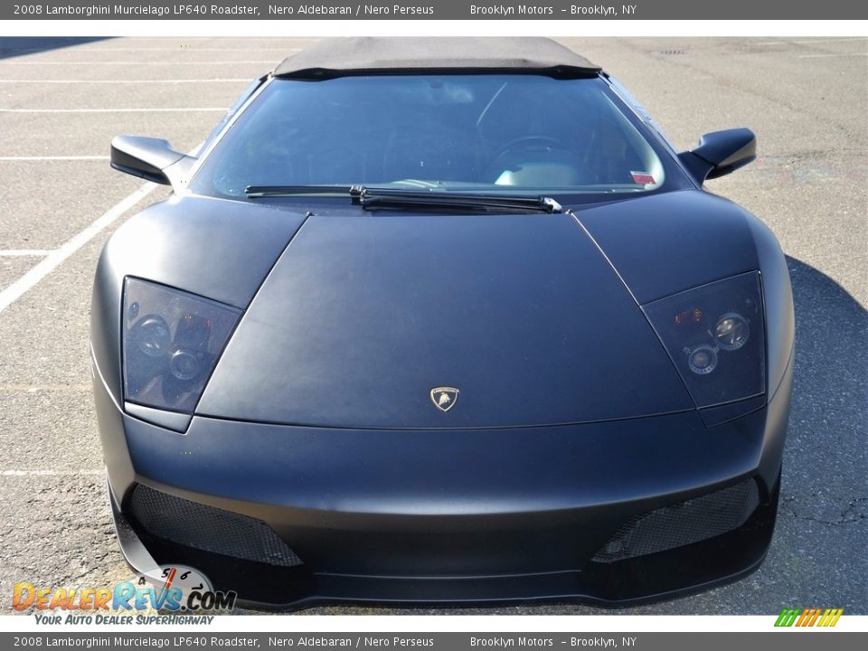 2008 Lamborghini Murcielago LP640 Roadster Nero Aldebaran / Nero Perseus Photo #15
