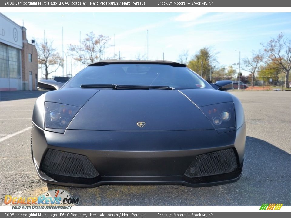 2008 Lamborghini Murcielago LP640 Roadster Nero Aldebaran / Nero Perseus Photo #16