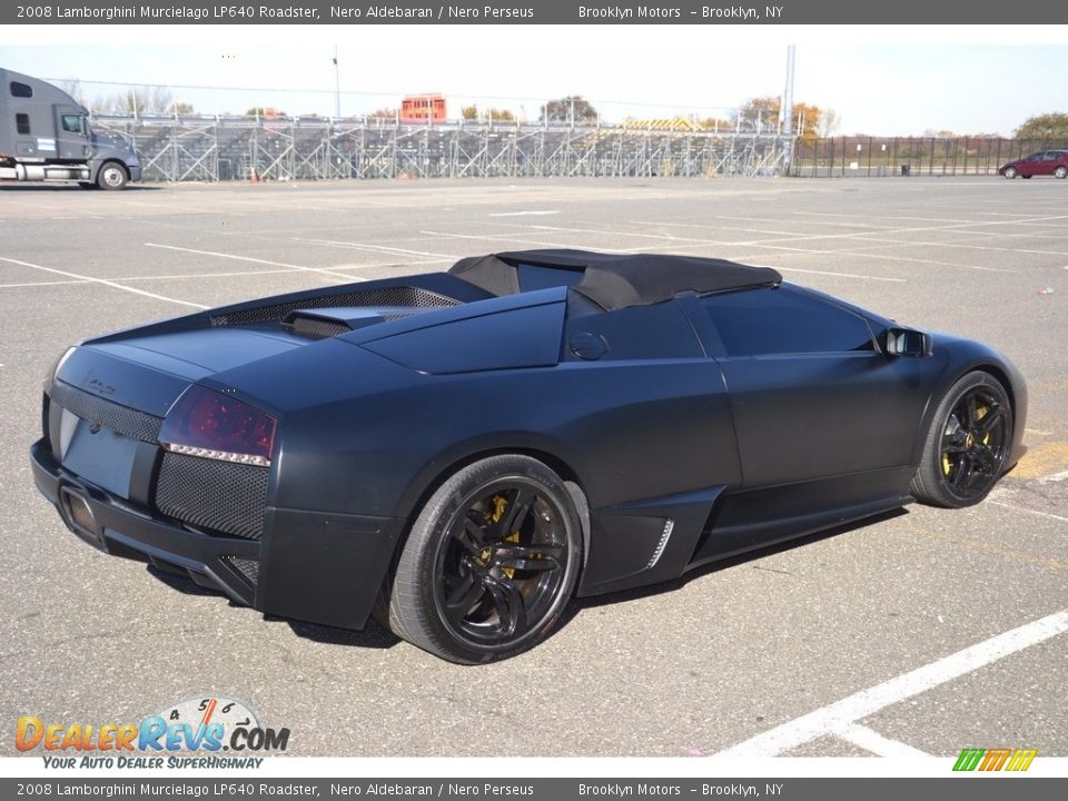 2008 Lamborghini Murcielago LP640 Roadster Nero Aldebaran / Nero Perseus Photo #19