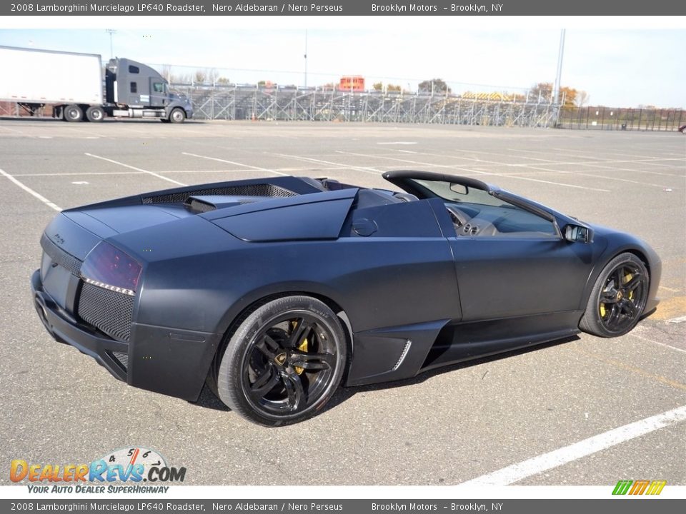 2008 Lamborghini Murcielago LP640 Roadster Nero Aldebaran / Nero Perseus Photo #21