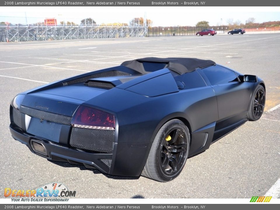 2008 Lamborghini Murcielago LP640 Roadster Nero Aldebaran / Nero Perseus Photo #22
