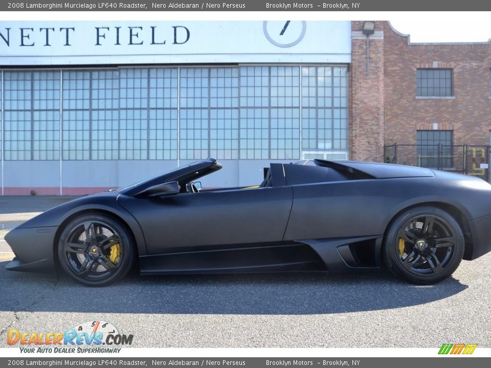 2008 Lamborghini Murcielago LP640 Roadster Nero Aldebaran / Nero Perseus Photo #26