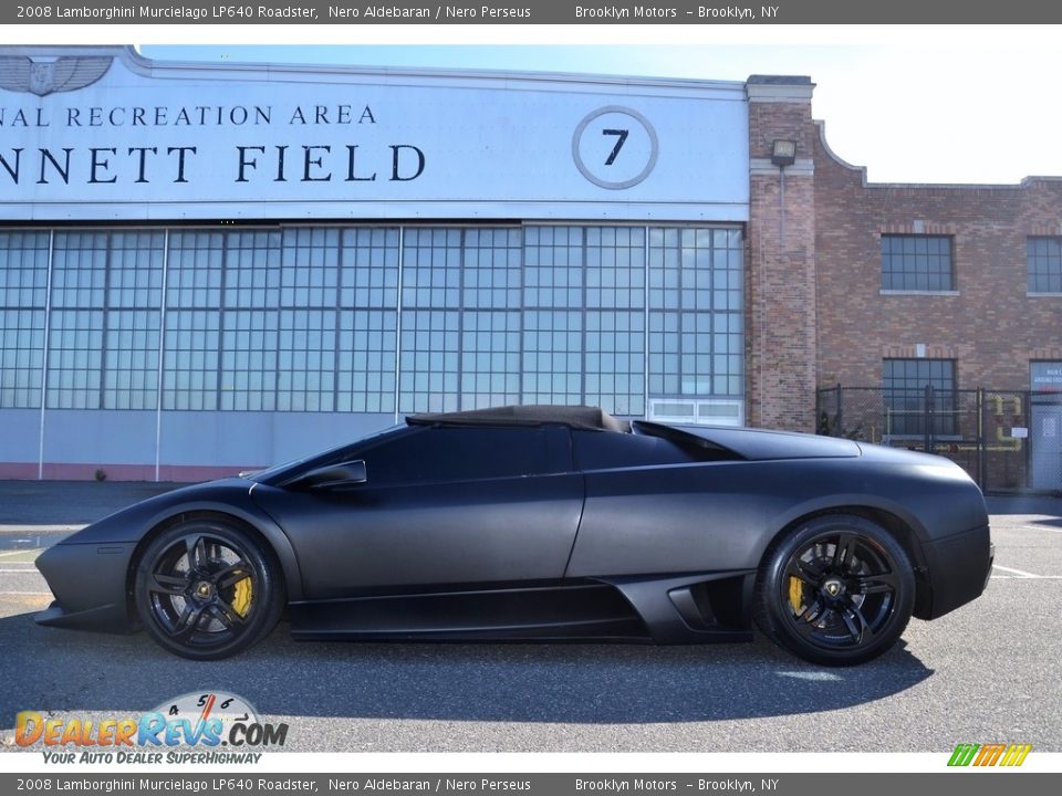 2008 Lamborghini Murcielago LP640 Roadster Nero Aldebaran / Nero Perseus Photo #31
