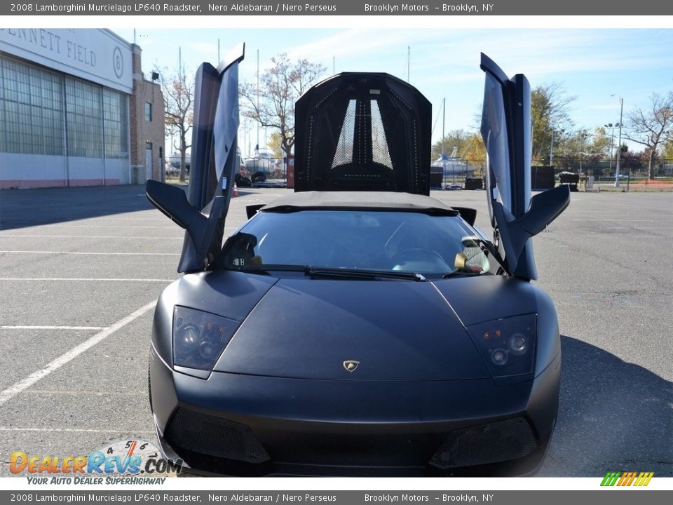2008 Lamborghini Murcielago LP640 Roadster Nero Aldebaran / Nero Perseus Photo #35