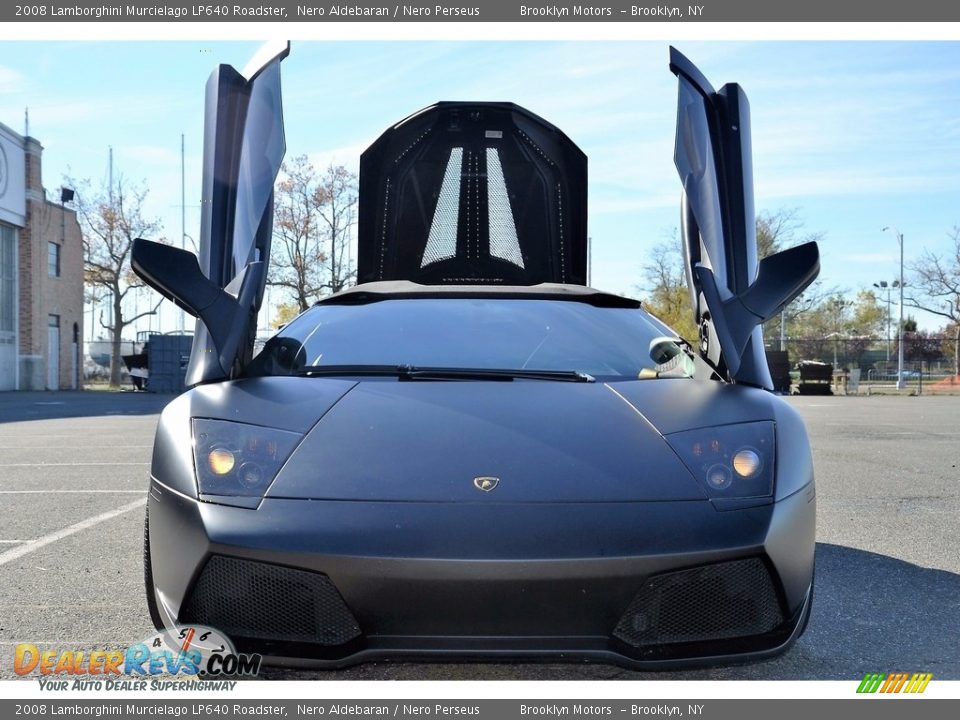 2008 Lamborghini Murcielago LP640 Roadster Nero Aldebaran / Nero Perseus Photo #36