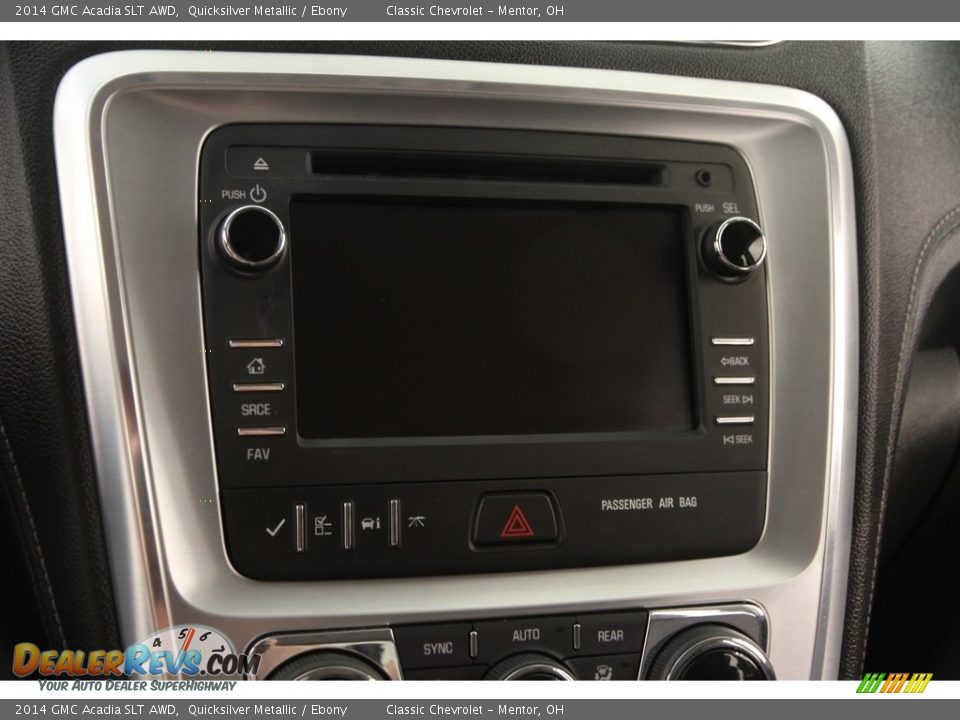 2014 GMC Acadia SLT AWD Quicksilver Metallic / Ebony Photo #8