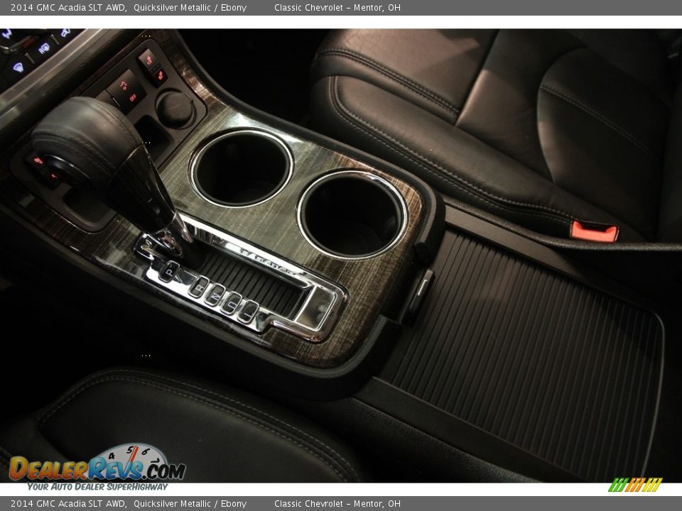 2014 GMC Acadia SLT AWD Quicksilver Metallic / Ebony Photo #13