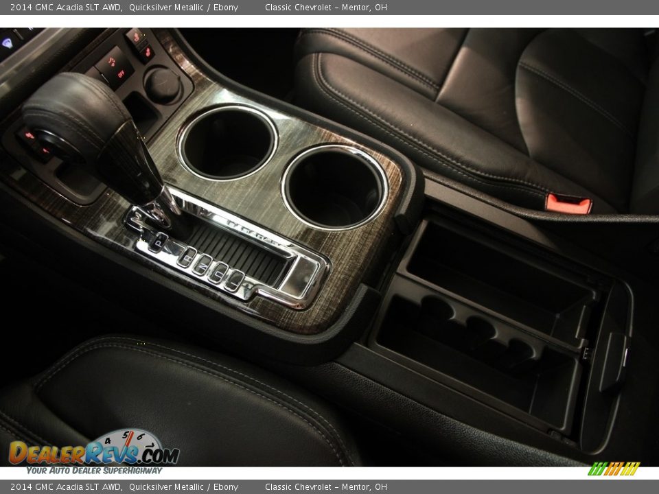 2014 GMC Acadia SLT AWD Quicksilver Metallic / Ebony Photo #14