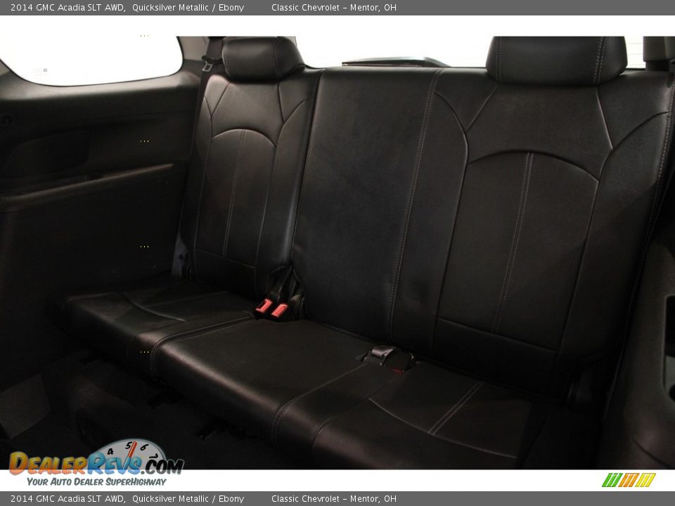 2014 GMC Acadia SLT AWD Quicksilver Metallic / Ebony Photo #18