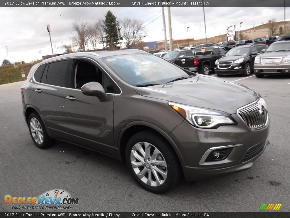 Front 3/4 View of 2017 Buick Envision Premium AWD Photo #6