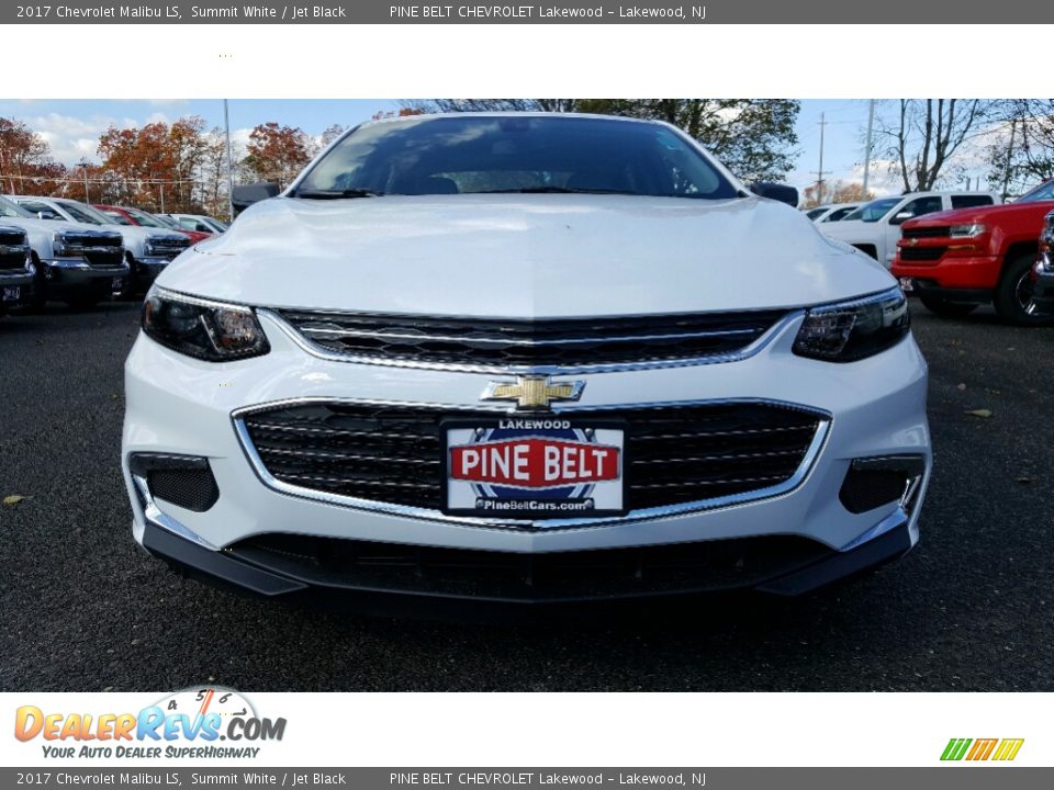 2017 Chevrolet Malibu LS Summit White / Jet Black Photo #2
