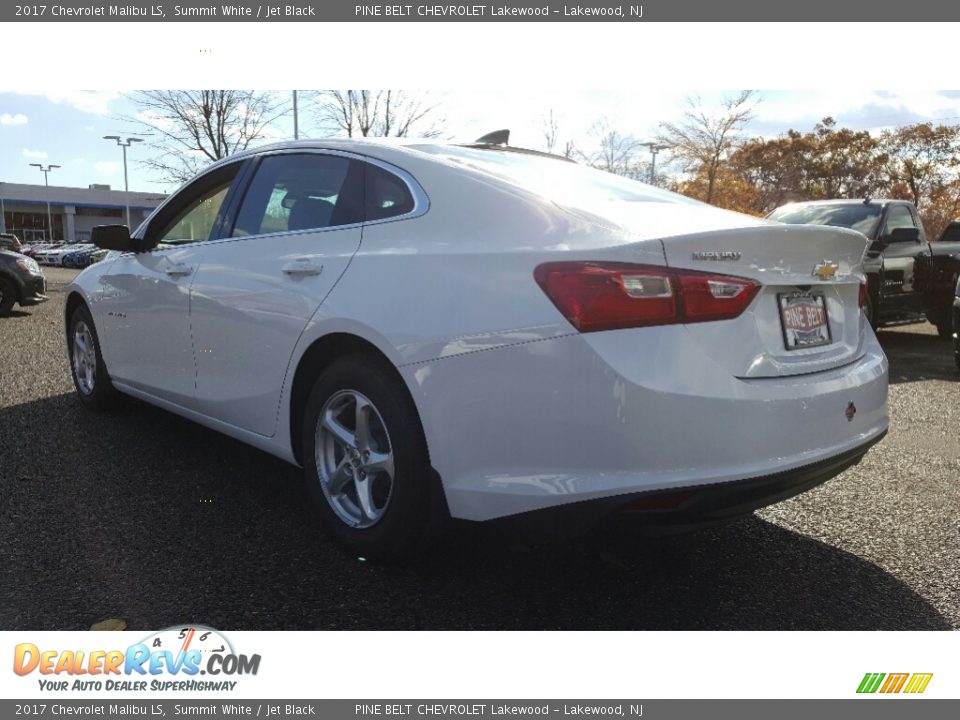 2017 Chevrolet Malibu LS Summit White / Jet Black Photo #4