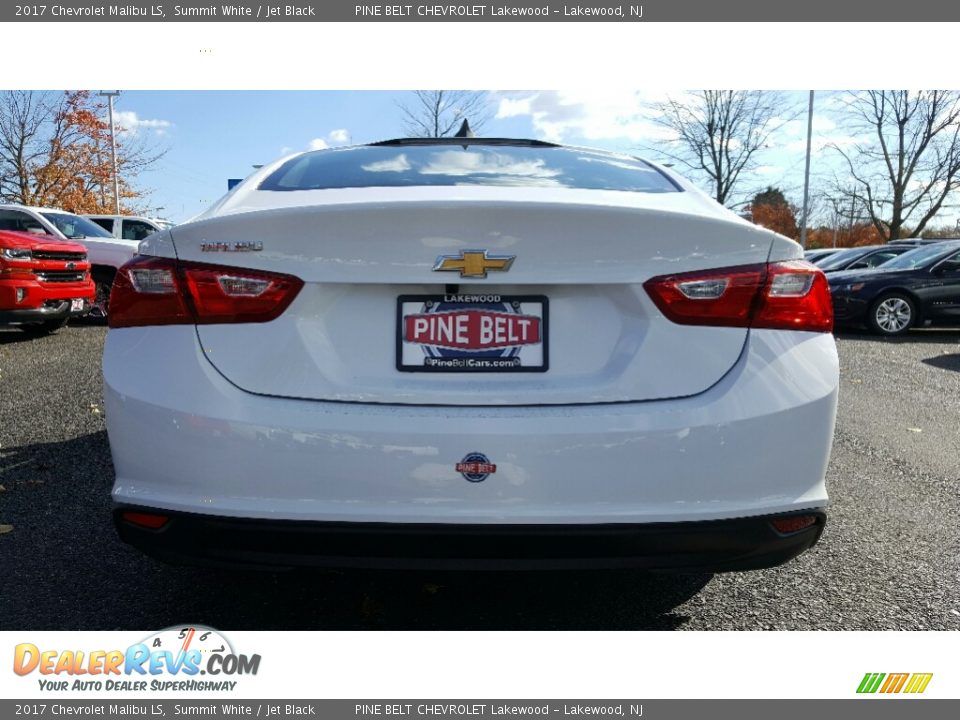 2017 Chevrolet Malibu LS Summit White / Jet Black Photo #5