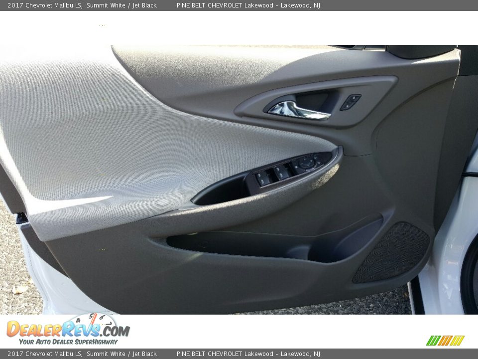 2017 Chevrolet Malibu LS Summit White / Jet Black Photo #6