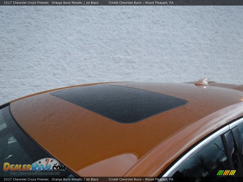 2017 Chevrolet Cruze Premier Orange Burst Metallic / Jet Black Photo #4