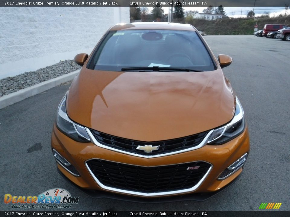 2017 Chevrolet Cruze Premier Orange Burst Metallic / Jet Black Photo #5