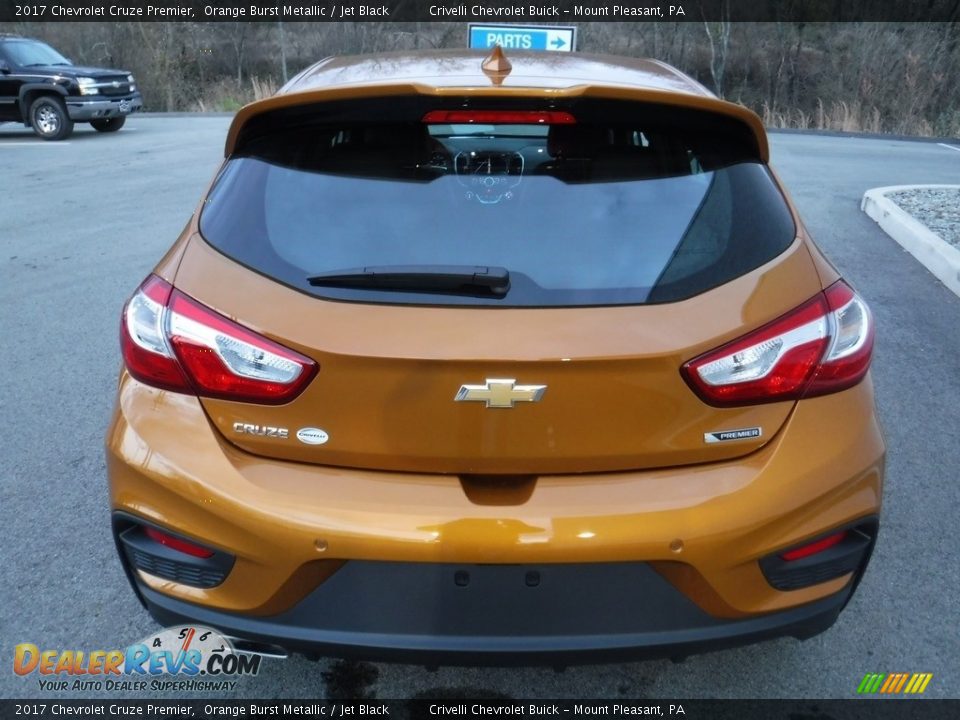 2017 Chevrolet Cruze Premier Orange Burst Metallic / Jet Black Photo #8