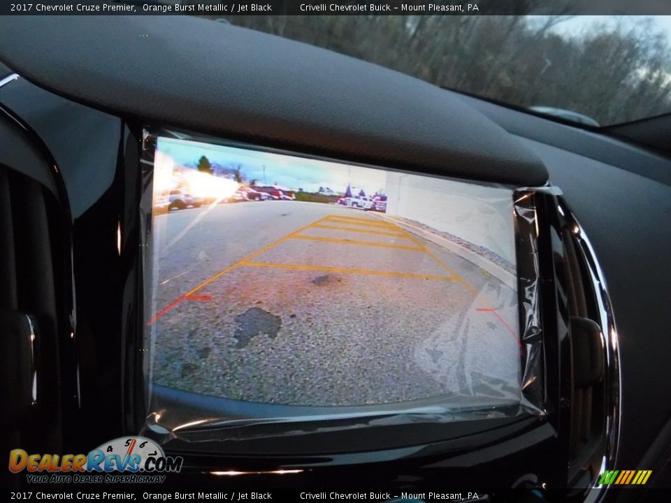2017 Chevrolet Cruze Premier Orange Burst Metallic / Jet Black Photo #18