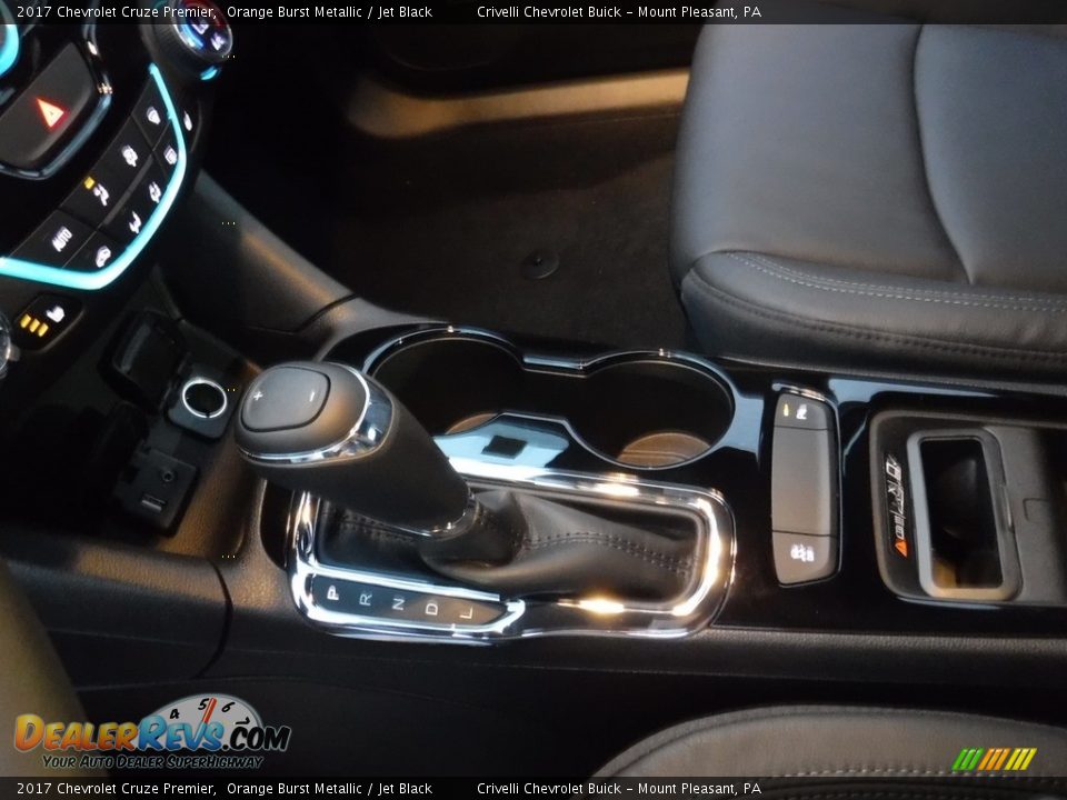 2017 Chevrolet Cruze Premier Orange Burst Metallic / Jet Black Photo #20