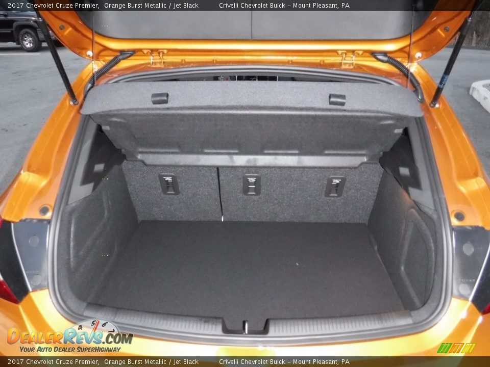 2017 Chevrolet Cruze Premier Orange Burst Metallic / Jet Black Photo #27